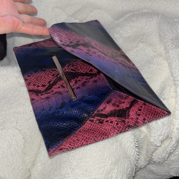 BCBG Leather Clutch - Picture 7 of 8